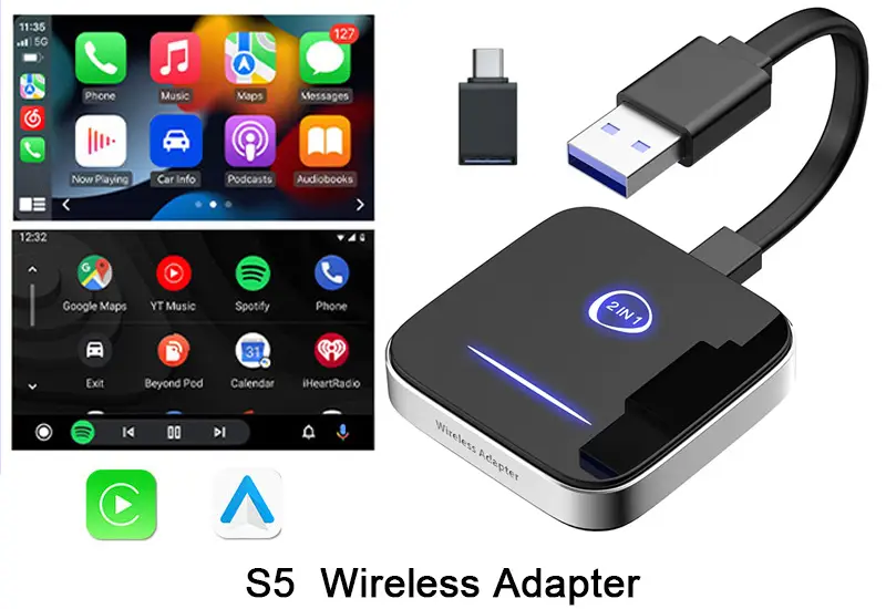 verytek S5 wireless adapter carplayer