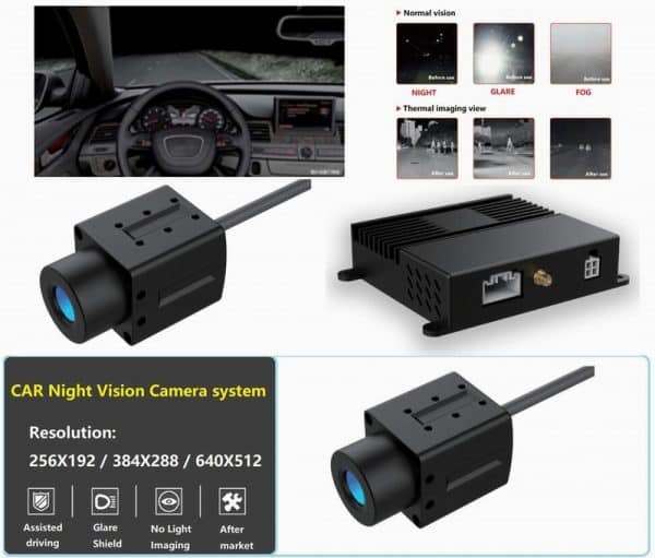 car thermal imaging night vision