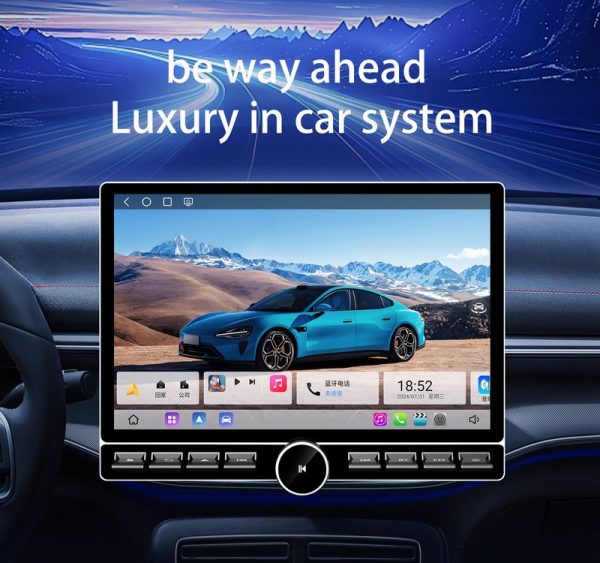 13" inch Android Auto Car Radio Stereo Car DVD Player - Image 3