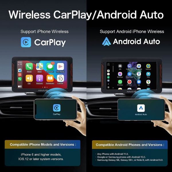 GT4S-CarPlay To Android 12 Wireless CarPlay/Android auto/Video - Image 6