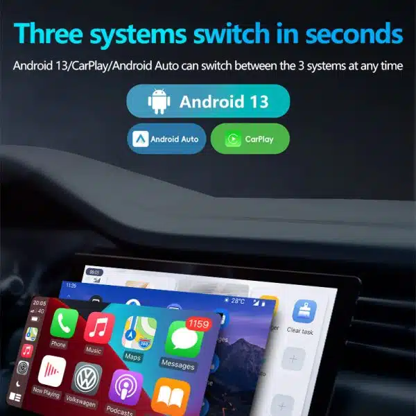 GT6PRO-CarPlay To Android 13 System Qualcomm6125 - Image 5