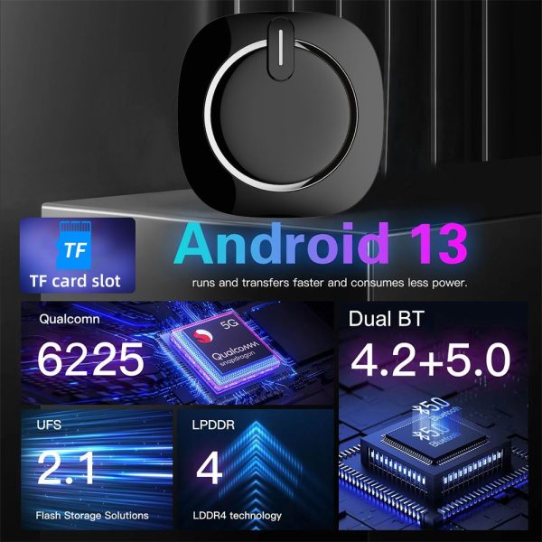 GT7S-CarPlay To Android 13 System Qualcomm6225 - Image 2