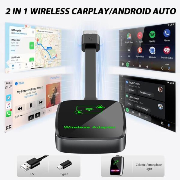 S4-Wire CarPlay/Android auto To wireless CarPlay/Android auto - Image 6