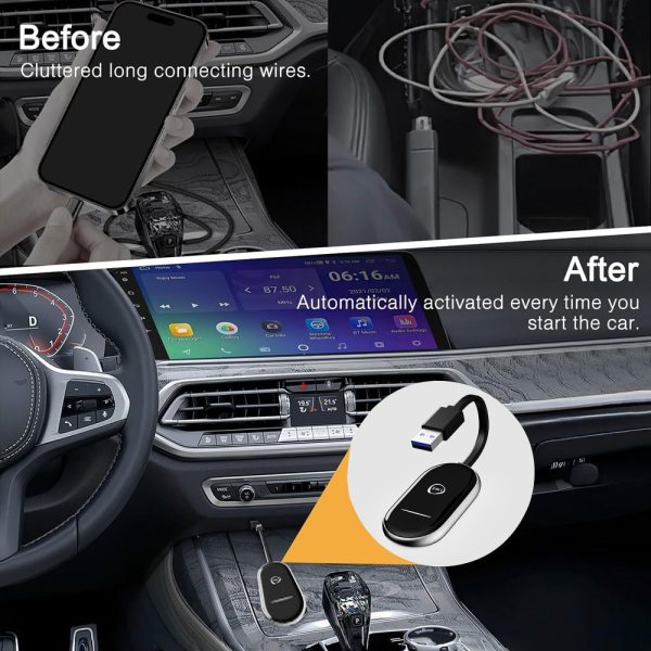 S7-Wire CarPlay/Android auto To wireless CarPlay/Android auto - Image 5