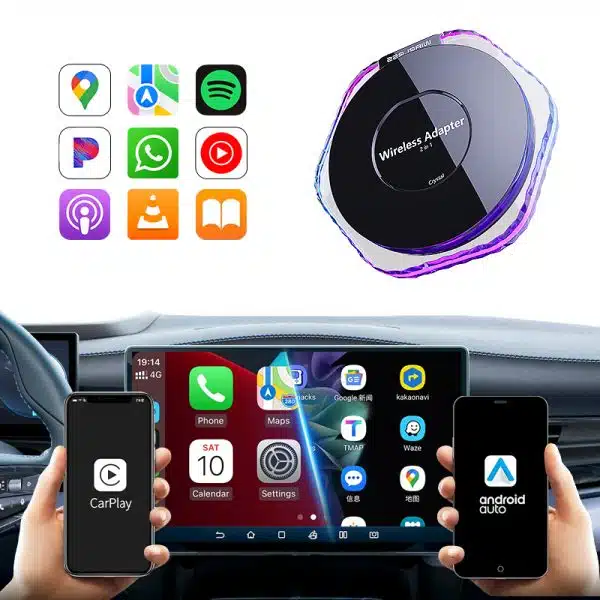 Z1Crystal-Wire CarPlay/Android auto To wireless CarPlay/Android auto - Image 2
