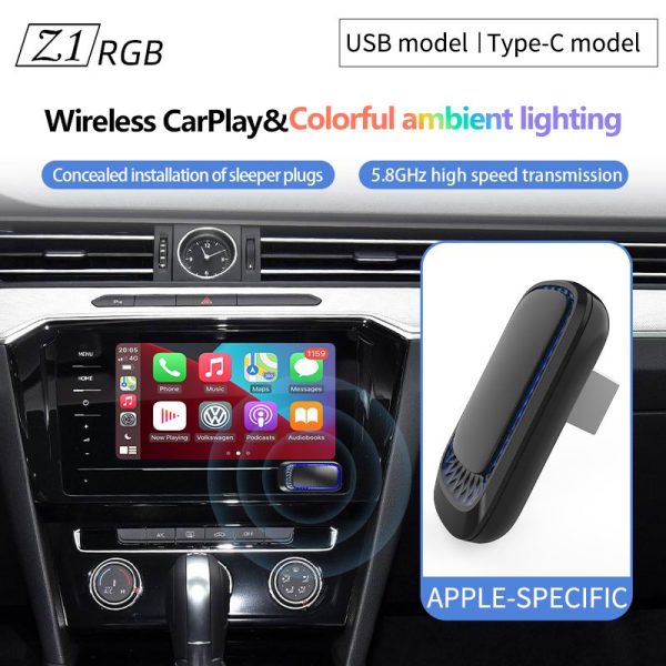 Z1RGB-Wire CarPlay/Android auto To wireless CarPlay/Android auto - Image 3