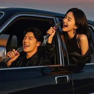 car wireless microphone with bluetooth for car FM radio 05