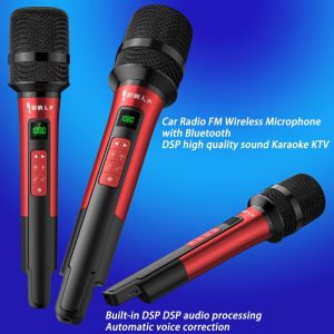 wireless microphone with bluetooth for car FM radio