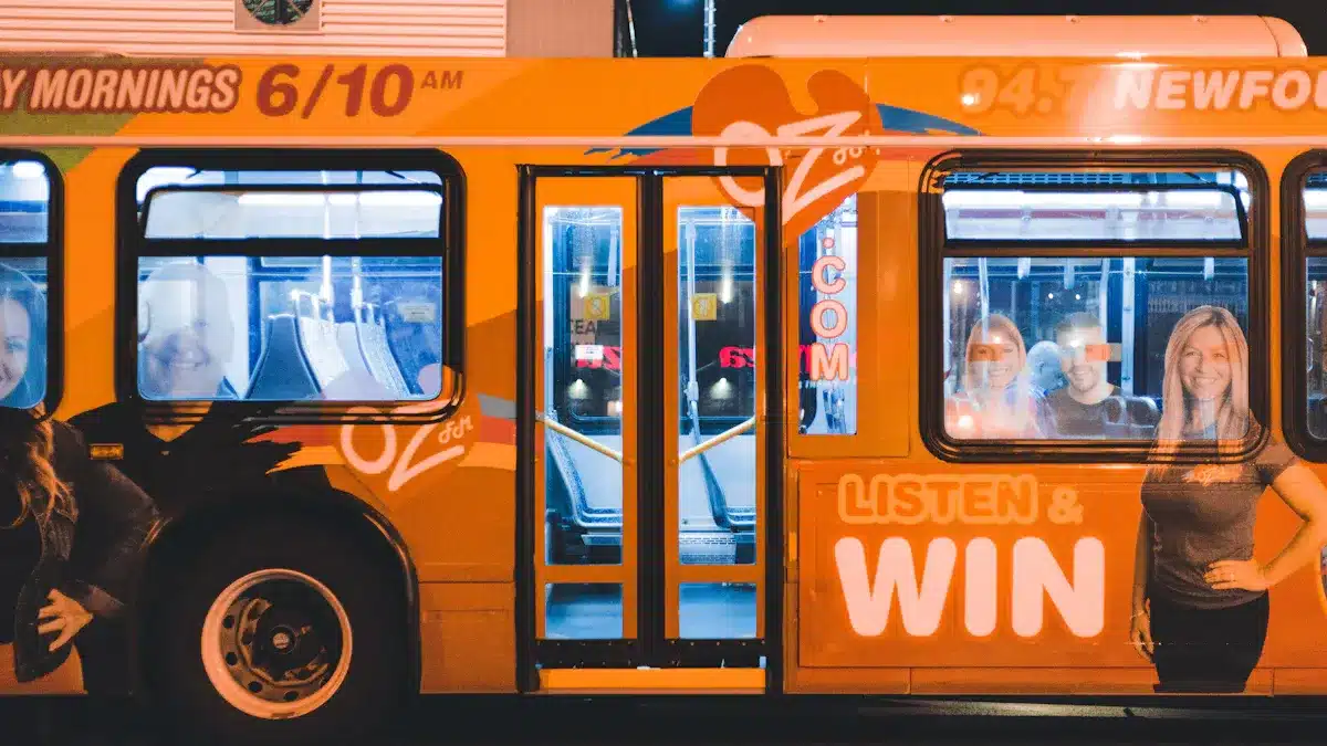 What Is 21.5 Inch Bus Advertising
