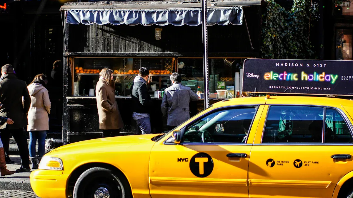 How Electronic Perimeter Taxi Advertising Is Shaping the Future of Urban Marketing