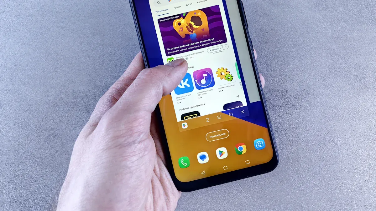 Обновление контента в фоновом режиме 4G на Android