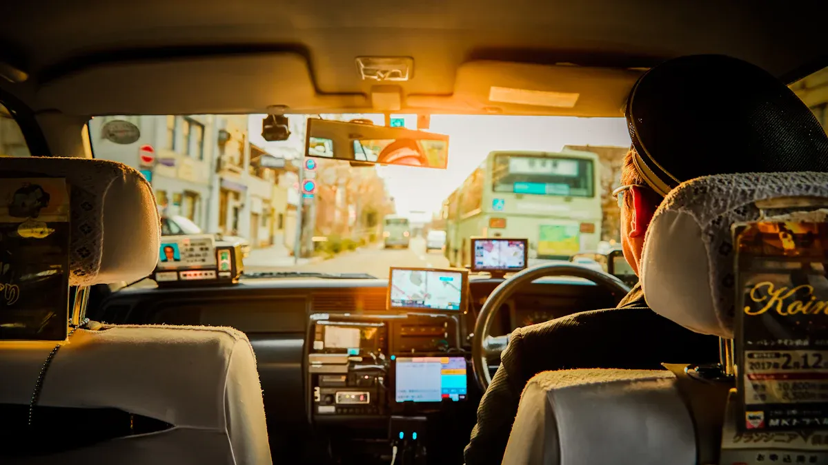 Taxi In-Car Screen Advantages