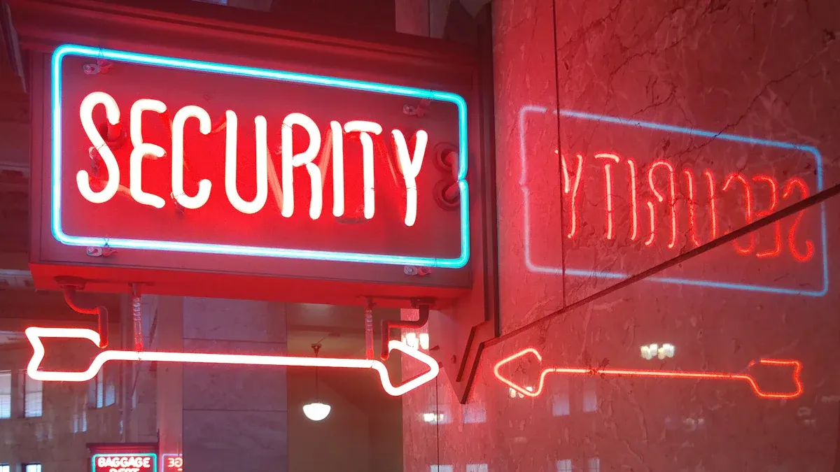 Digital Signage with Electronic Fence Function keeps your property safer