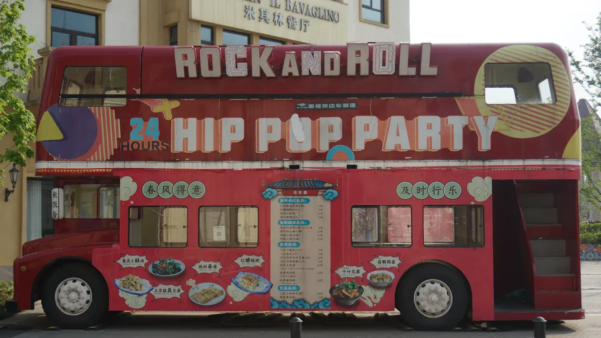 Types of Bus Advertising