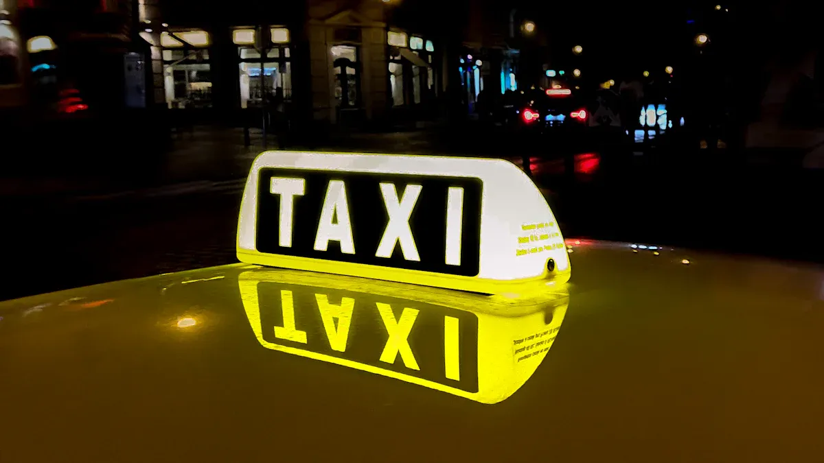Taxi headrest advertising player легко установить самому