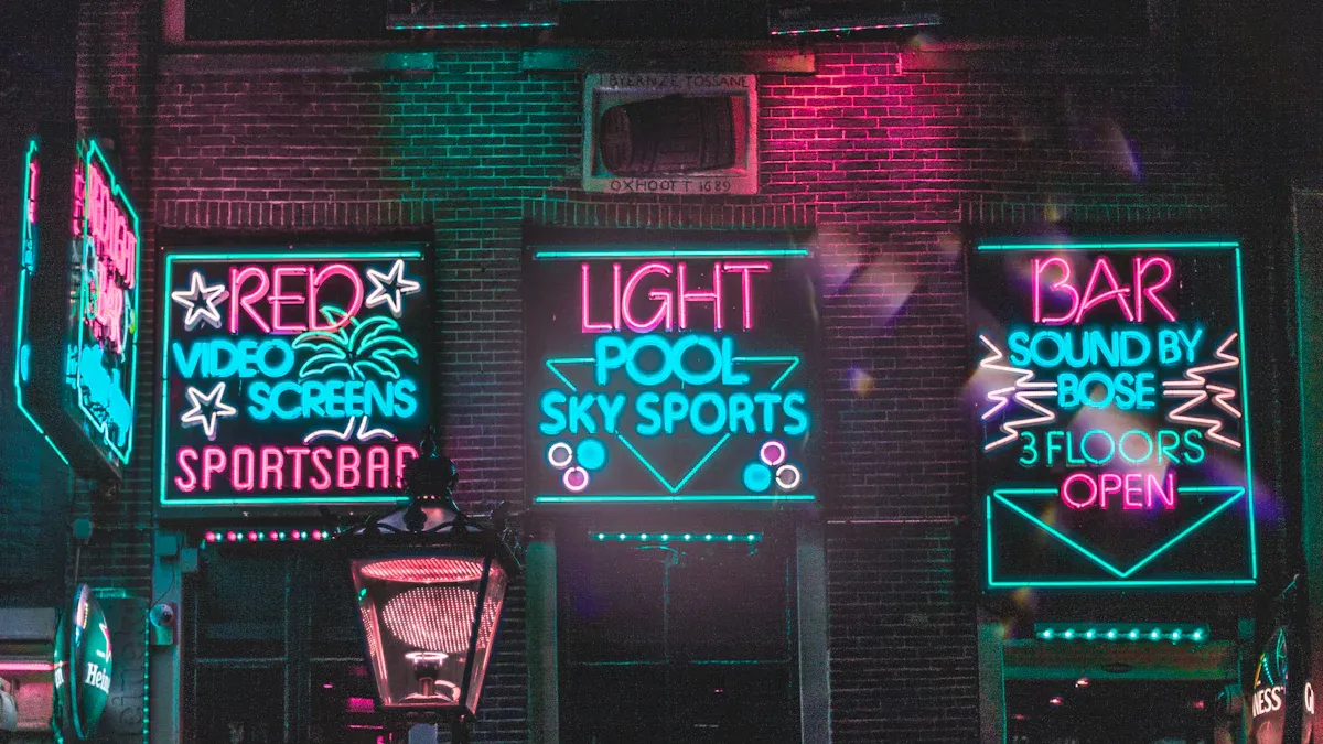 Nightclub promotion using taxi roof displays versus flyers