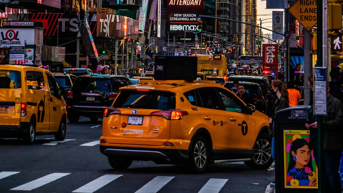 Why Geo-targeted Taxi Ad Screens Are a Smart Choice for Businesses