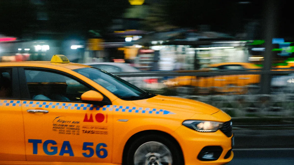 Install 4G/WiFi Enabled Taxi Advertisement Display