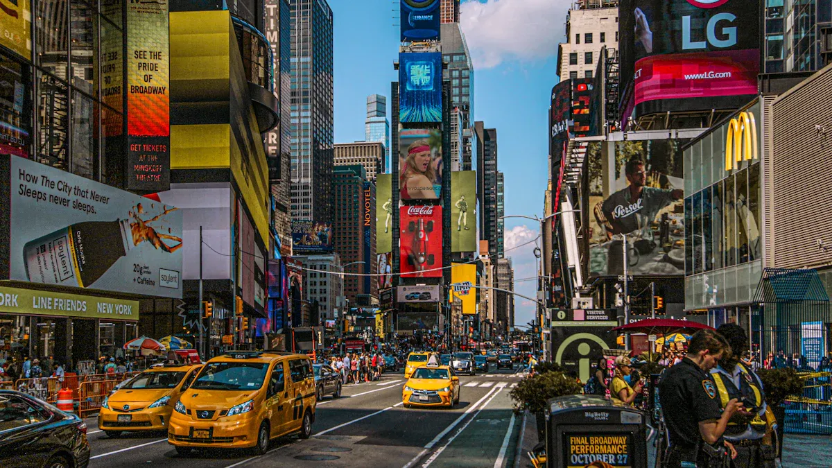 Benefits of Taxi Advertising Screens