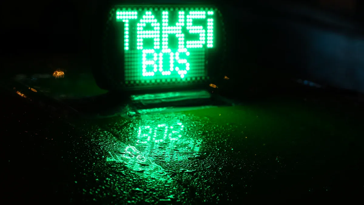 What Are Waterproof Taxi Advertising Screens and How Do They Work