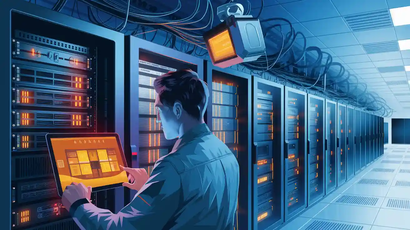 How data center hot spot monitoring thermal cameras improve server safety