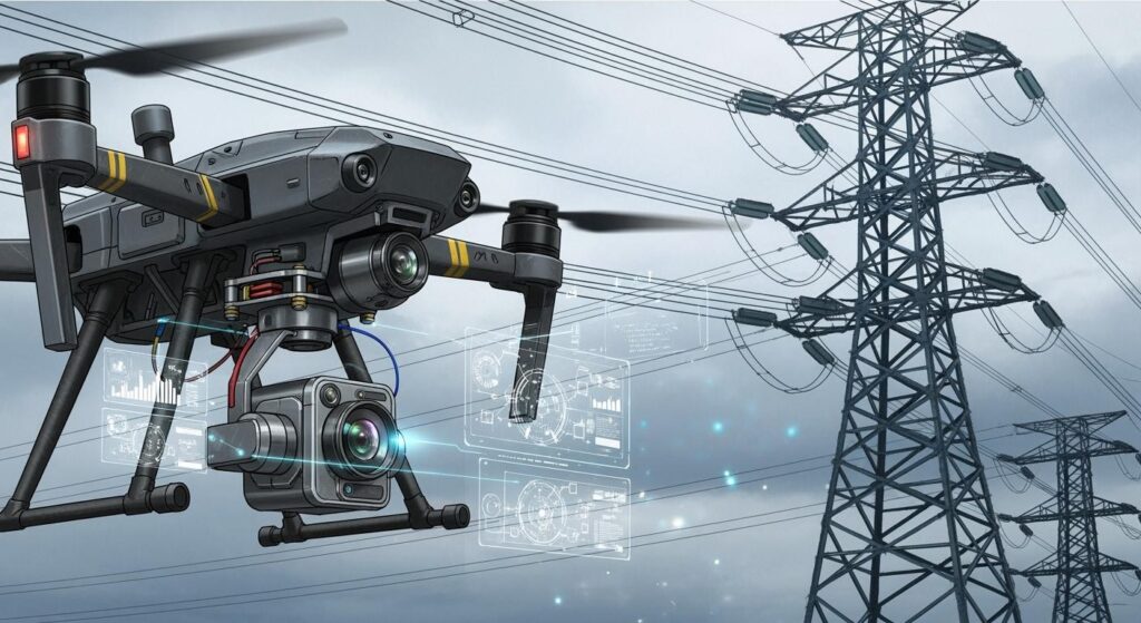Complete Guide to VN2 UAV Power Line Inspection Camera Technical Specs