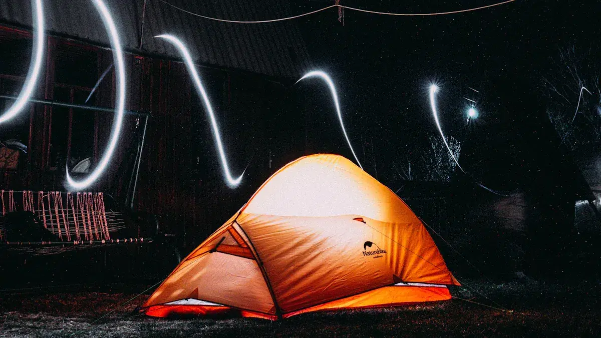 Night Hiking Safety with Thermal Monoculars
