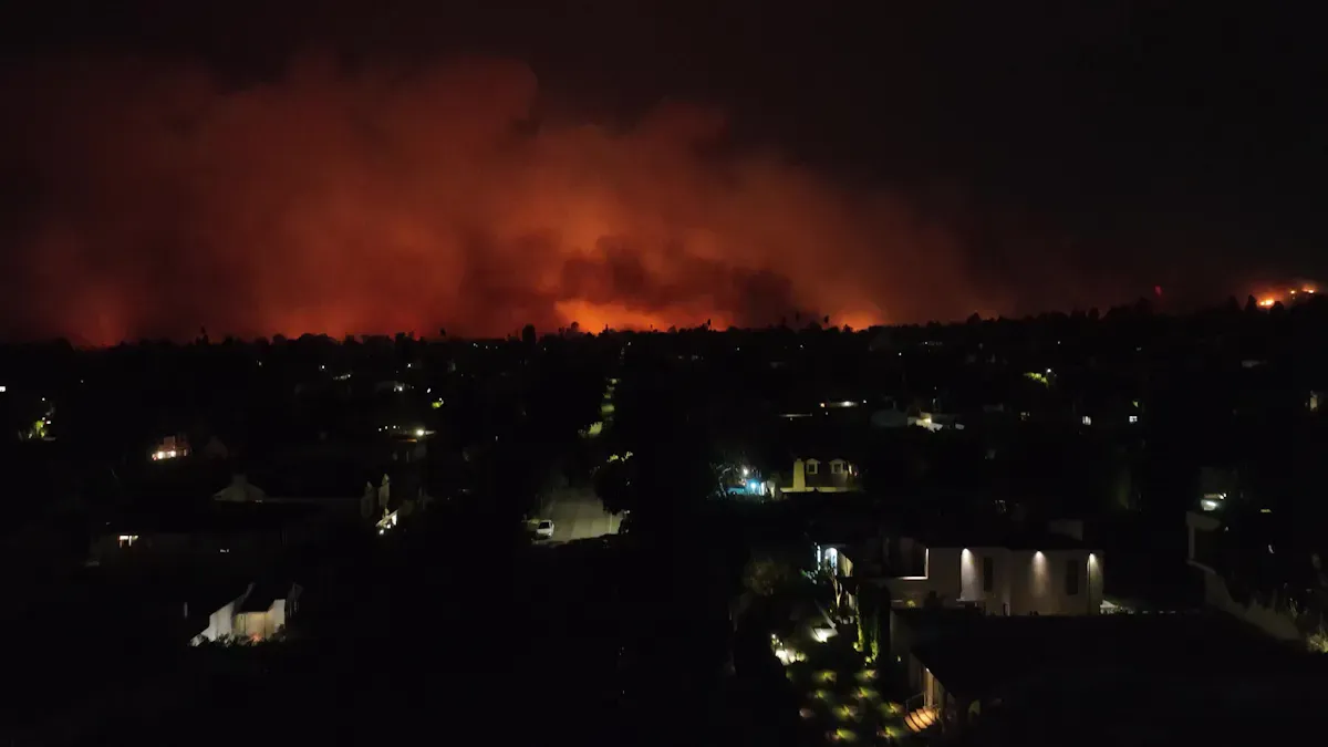 Bushfire Drones and Thermal Imaging