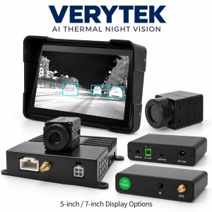 5 & 7 Inch AI Car Thermal Imaging Night Vision System